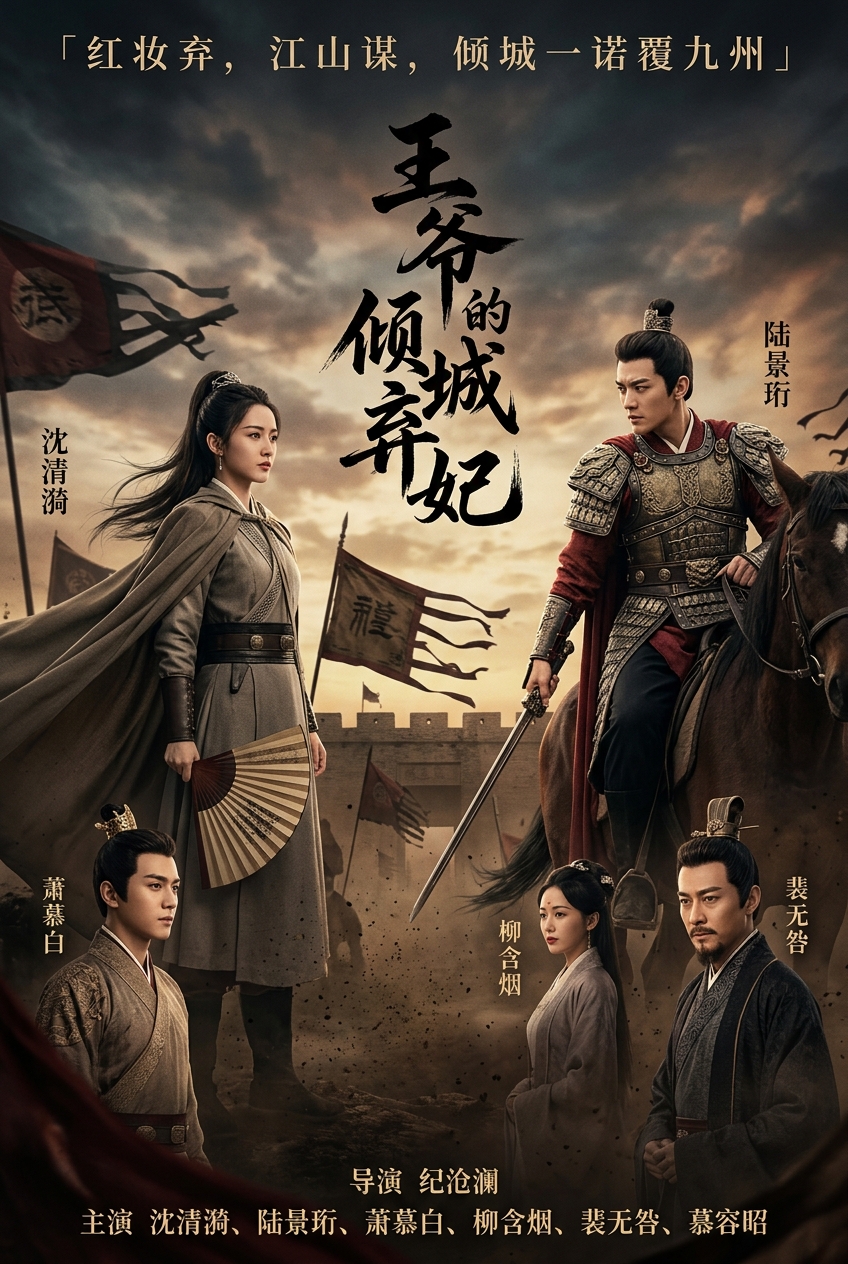 《王爷的倾城弃妃》海报