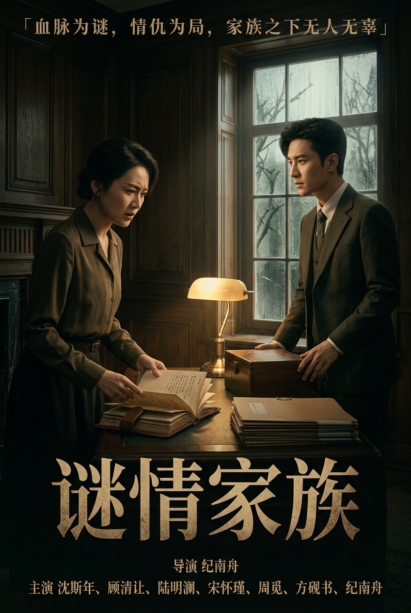 《谜情家族》主海报