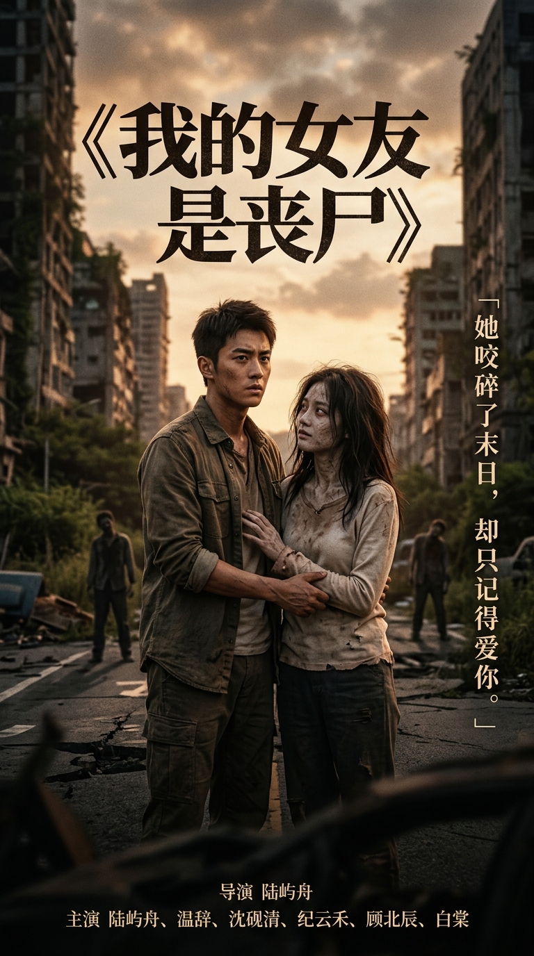 《我的女友是丧尸》主视觉海报